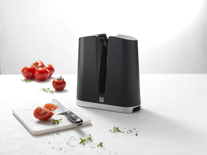 Zwilling 326050000 V-Edge Bıçak Bileyici, Siyah, 8 cm