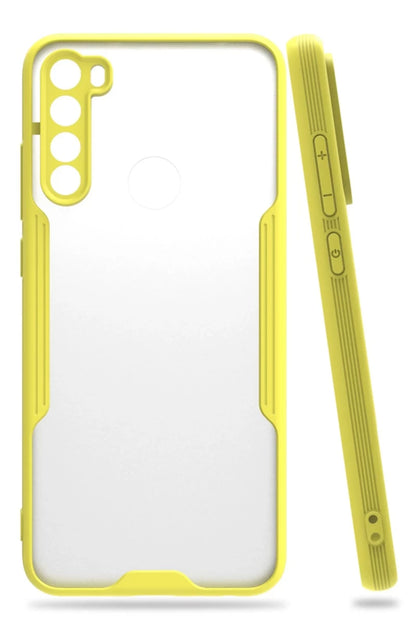 Xiaomi Redmi Note 8 Kılıf Platin Silikon - Sarı