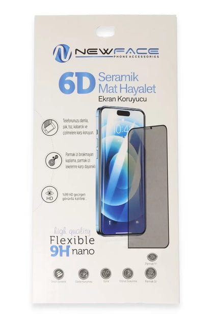 Samsung Galaxy S24 Plus 6D Antistatik Mat Seramik Hayalet Nano Ekran Koruyucu