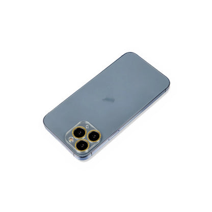 Apple iPhone 11 Pro Shine Kamera Lens Koruma Cam - Gold
