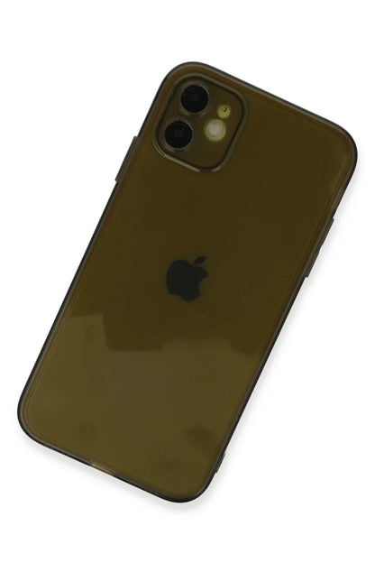 Apple iPhone 12 Kılıf Fly Lens Silikon - Siyah