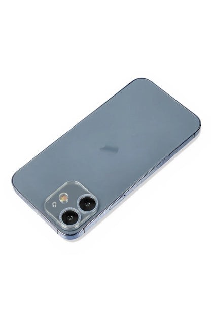Apple iPhone 12 Shine Kamera Lens Koruma Cam - Sierra Blue