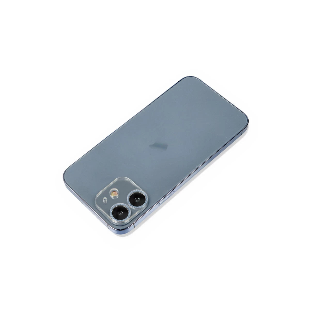 Apple iPhone 12 Shine Kamera Lens Koruma Cam - Sierra Blue