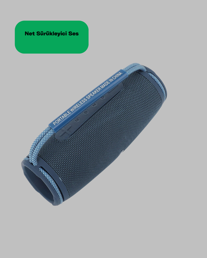Net Stereo Ses Sunan IPX5 Su Geçirmez Bluetooth Hoparlör Yeni Nesil