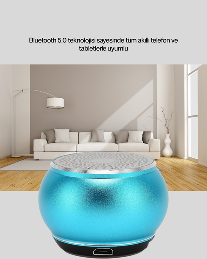 Kablosuz Bluetooth Hoparlör | 2-3 Saat Kesintisiz Müzik Keyfi Yeni Nesil