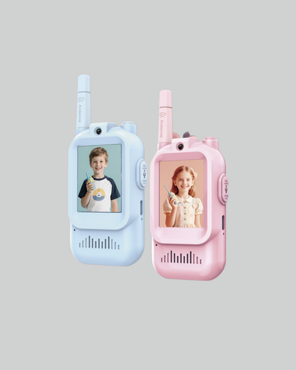 3–12 Yaş Çocuklara Uygun Görüntülü Walkie Talkie Seti