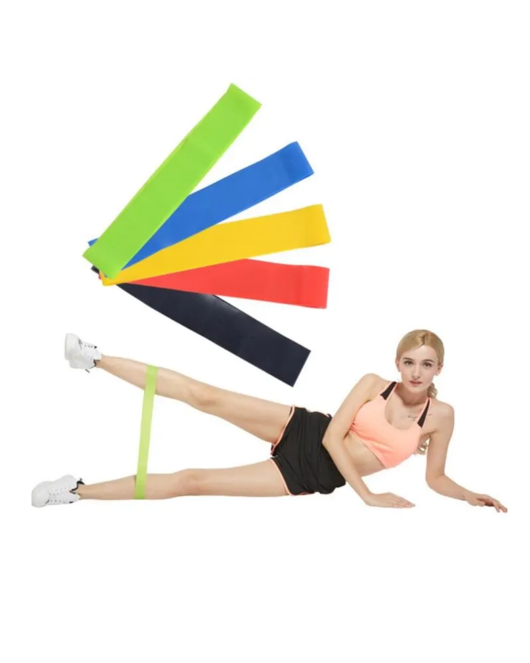 Spor Antrenman Direnç Bandı Esnek Dayanıklı Egzersiz ve Fitness Lastiği