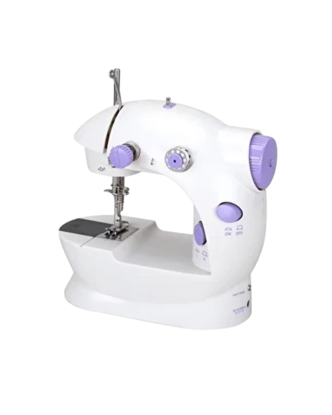 Pedallı Mini Dikiş Makinesi Çift Makara Kilitli Dikiş