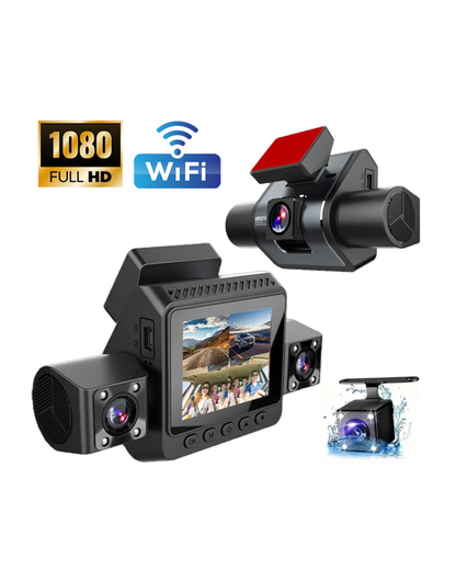 4 Kanallı Araç Kamerası Full HD Gece Görüşlü Geniş Açılı Kayıt Sistemi