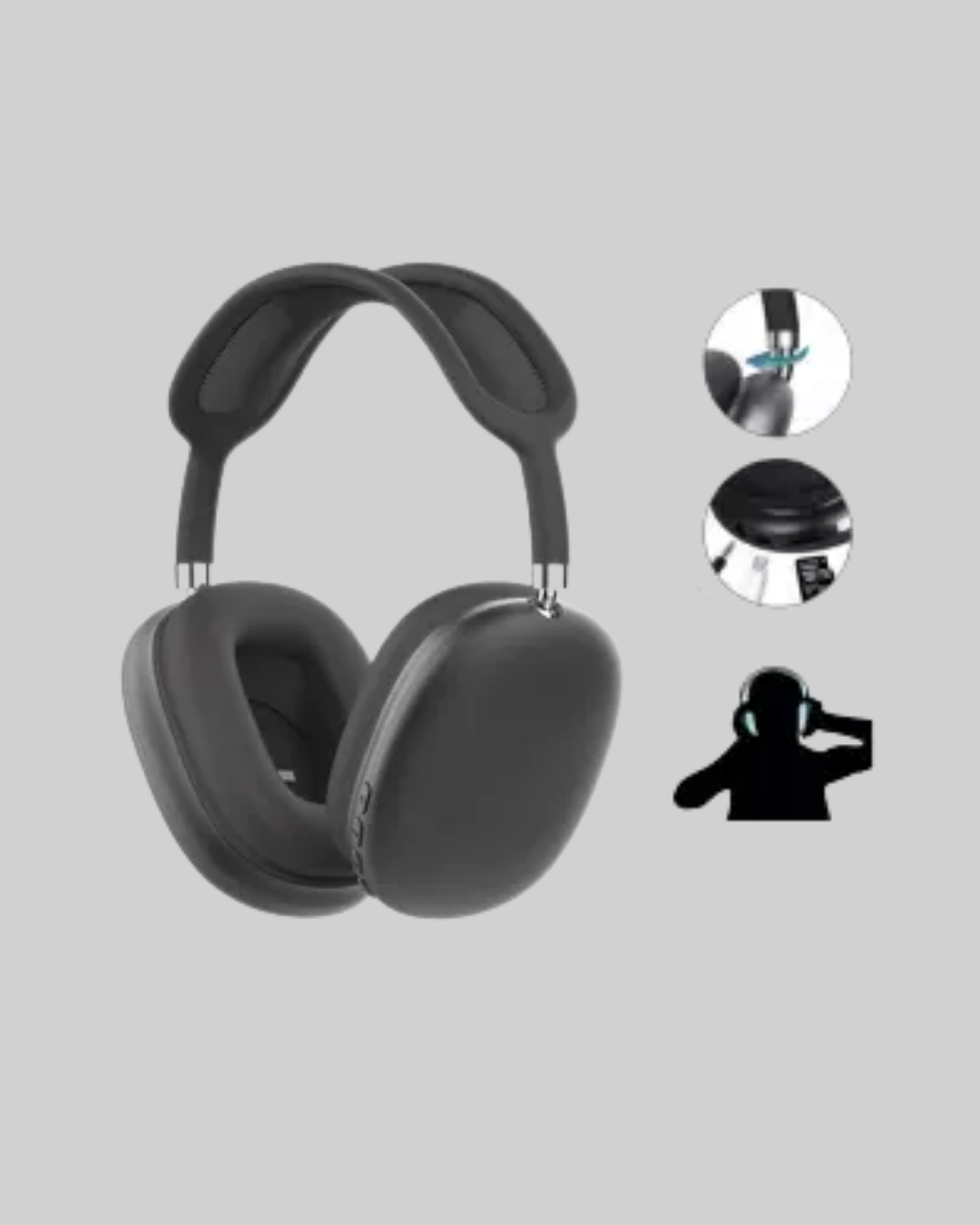 Stereo Ses Kaliteli Bluetooth Kulaklık | Katlanabilir ve Ergonomik Tasarım Yeni Nesil