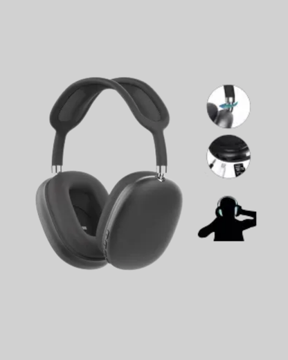 Stereo Ses Kaliteli Bluetooth Kulaklık | Katlanabilir ve Ergonomik Tasarım Yeni Nesil