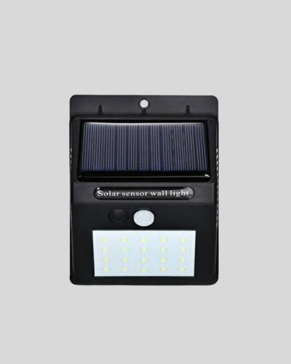 Sensörlü, Güneş Enerjili LED Duvar Lambası Bahçe ve Balkon Aydınlatma