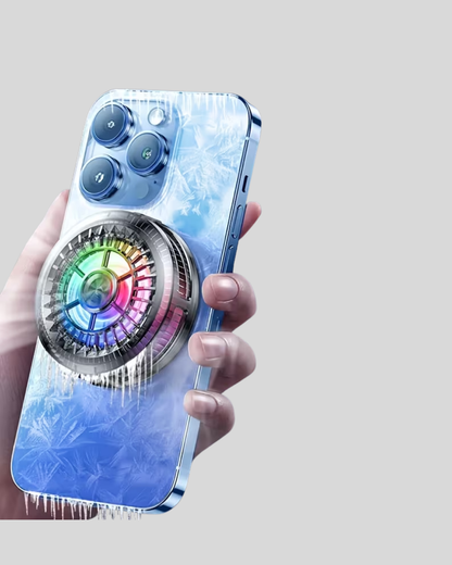RGB LED Telefon Soğutucu Fan Yüksek Hızlı Soğutma Oyuncu Cooler Yeni Nesil