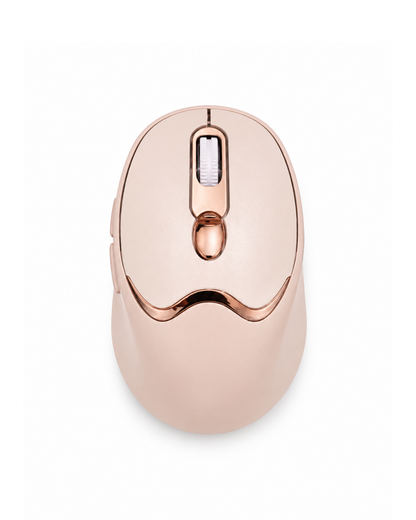 Ergonomik Tasarımlı Kablosuz Mouse Bluetooth ve USB Alıcılı
