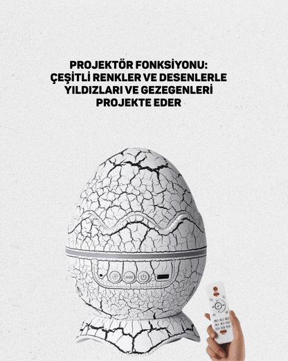 Yıldız Gökyüzü Efektli Çok Modlu Gece Işığı Yeni Nesil