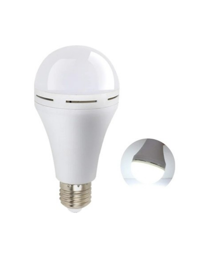 Elektrik Kesintisinde Yanan Şarjlı LED Ampul E27 6500K Güçlü Işık