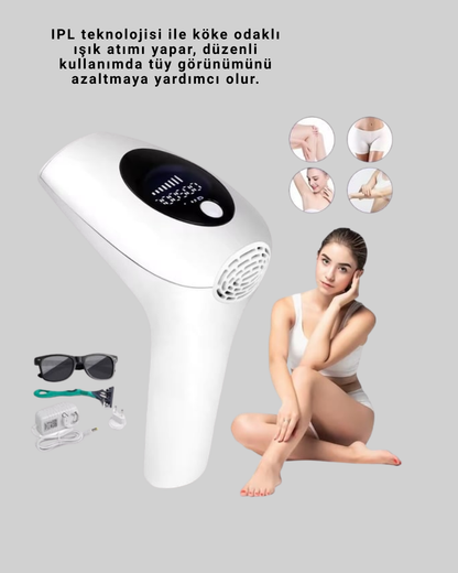 Hasuba HS-262 IPL Epilasyon Cihazı 5 Kademe 1M Atım
