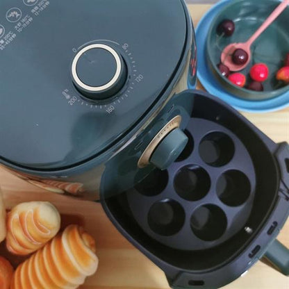 7 Gözlü Silikon Çok Amaçlı Airfryer Muffin Cupcake Kek ve Çörek Pişirme Kalıbı (5643)