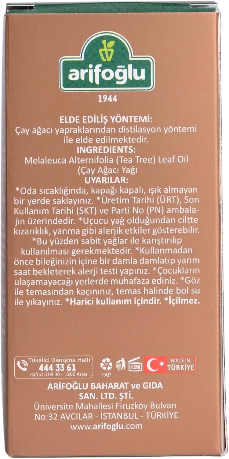 Arifoğlu Çay Ağacı Yağı 10 ML