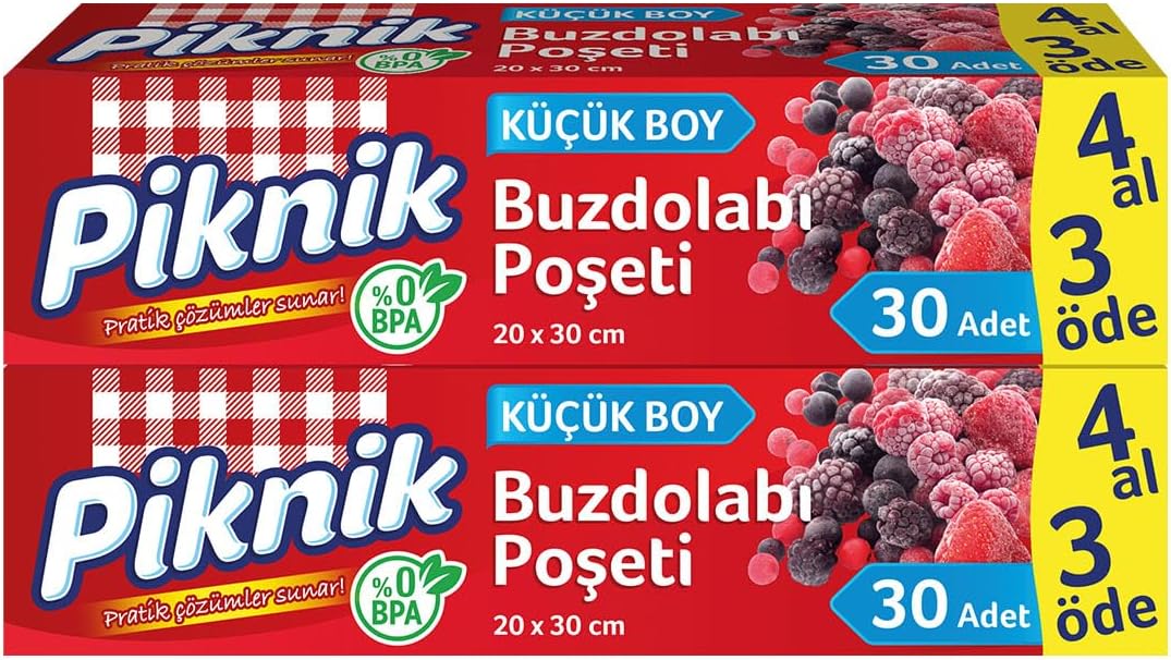 Piknik Buzdolabı Poşeti 4Al3Öde 30'Lu