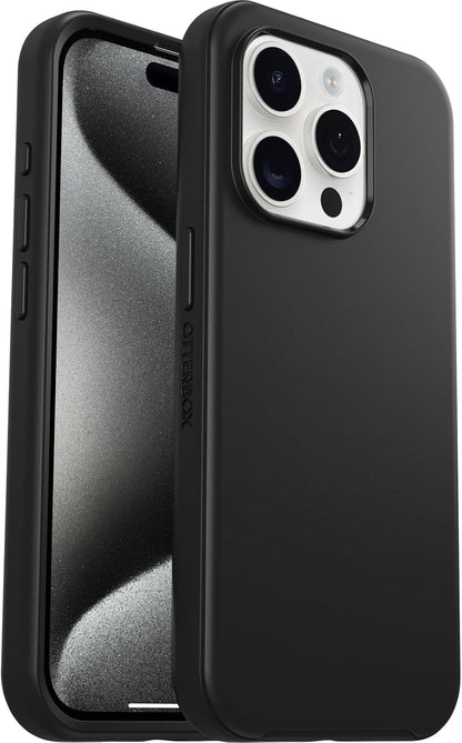 iPhone 15 Pro için Kılıf, Düşmeye Dayanıklı, Koruyucu İnce Kılıf, Askeri Standartlara Göre 3X Test Edilmiştir, Siyah