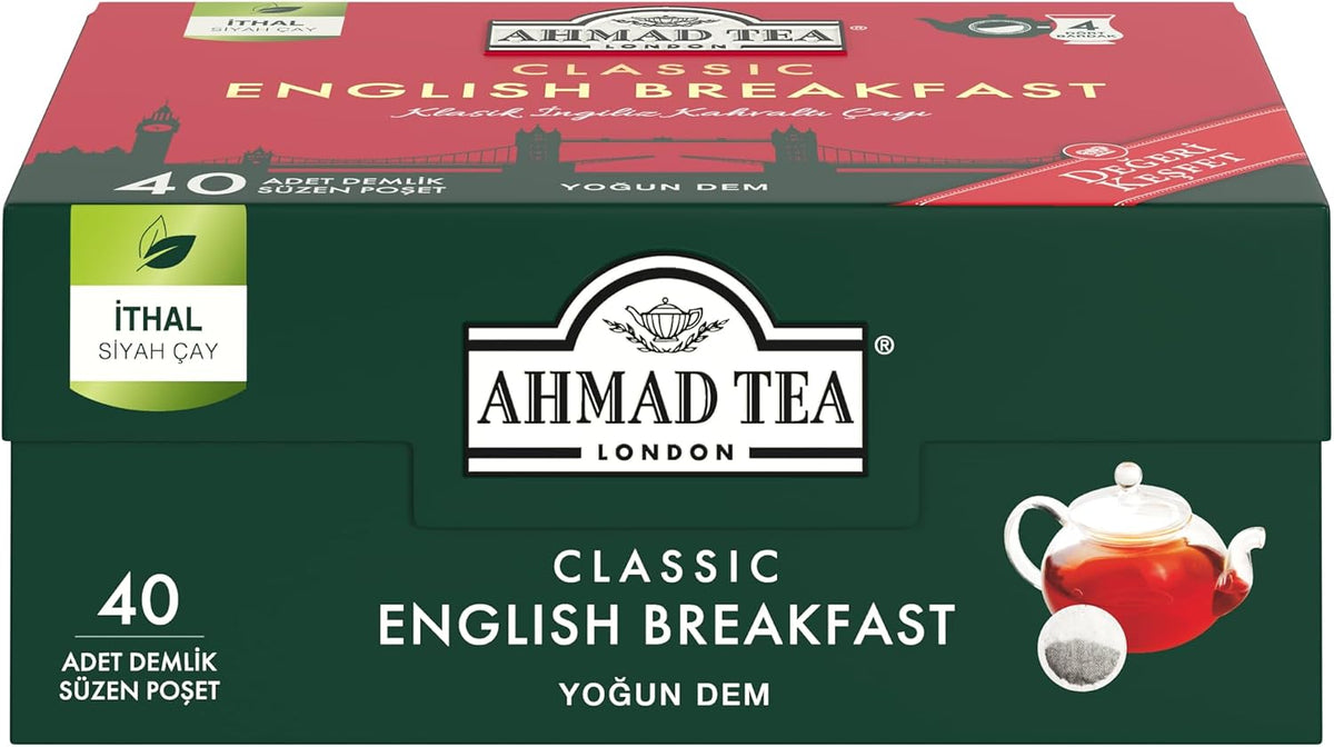 AHMAD TEA CLASSIC ENGLISH BREAKFAST 40 x 2gr