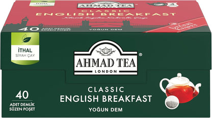 AHMAD TEA CLASSIC ENGLISH BREAKFAST 40 x 2gr