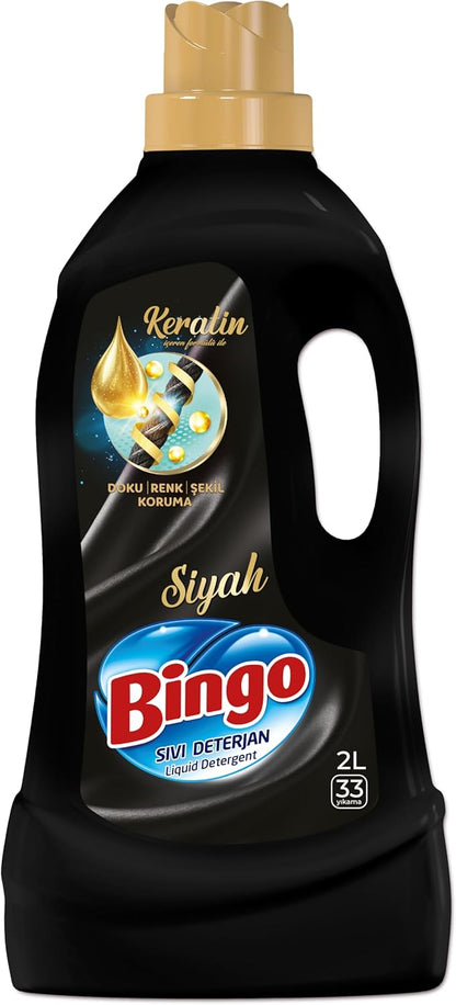 Sıvı Çamaşır Deterjan Bakım Siyah 2000 ml 33 Yıkama