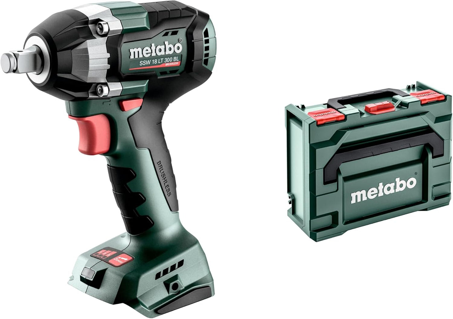 Metabo 602398840 SSW 18 LT 300 BL Kömürsüz Akülü Somun Sıkma 1/2" (akü & şarj cihazı hariç)