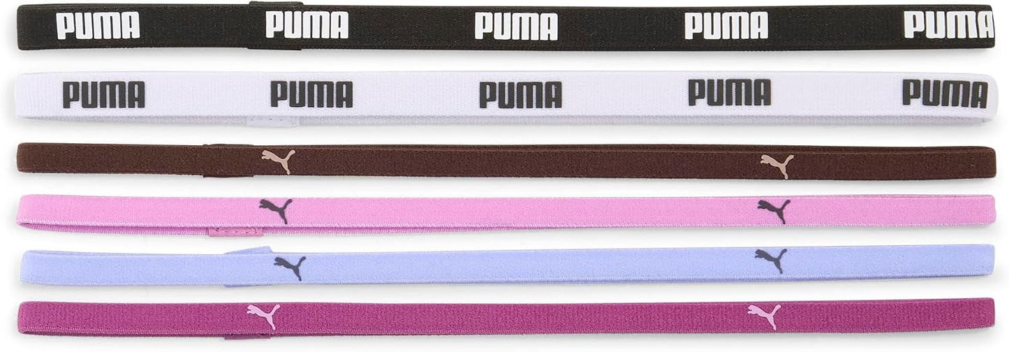 PUMA TR ESS Hairbands Kadın Saç Bandı, Lavender-Plum Wine, Tek Beden
