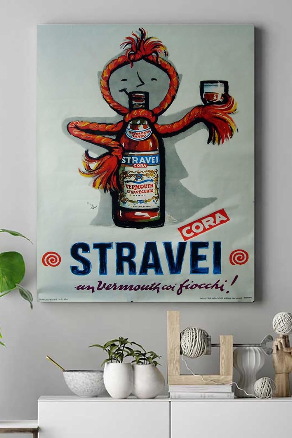 Postermanya (pster17999) Stravei Vintage Kanvas Tablo 50 x 70