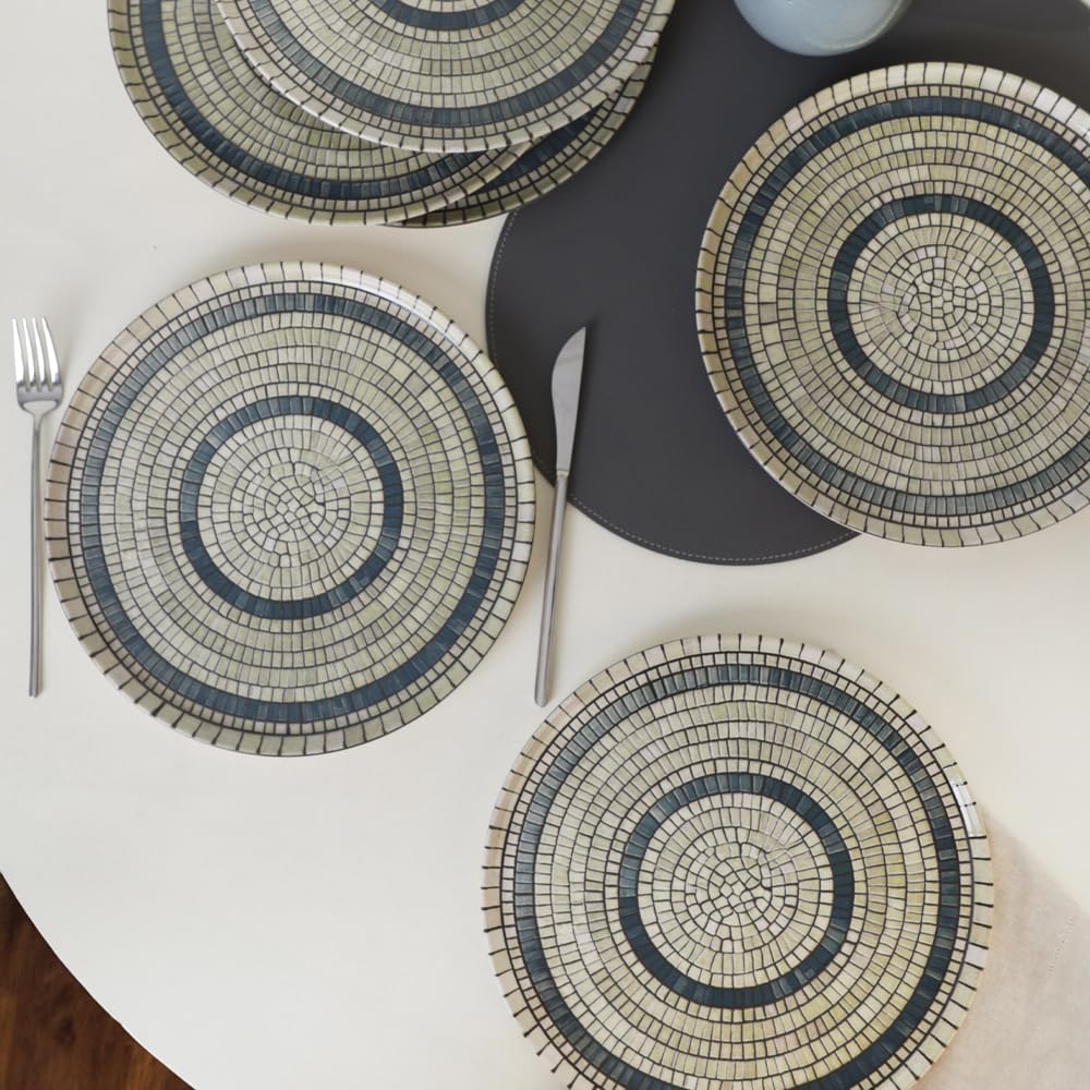 Keramika Mosaic Marvels Servis Tabağı 28 Cm 6 Adet 21620