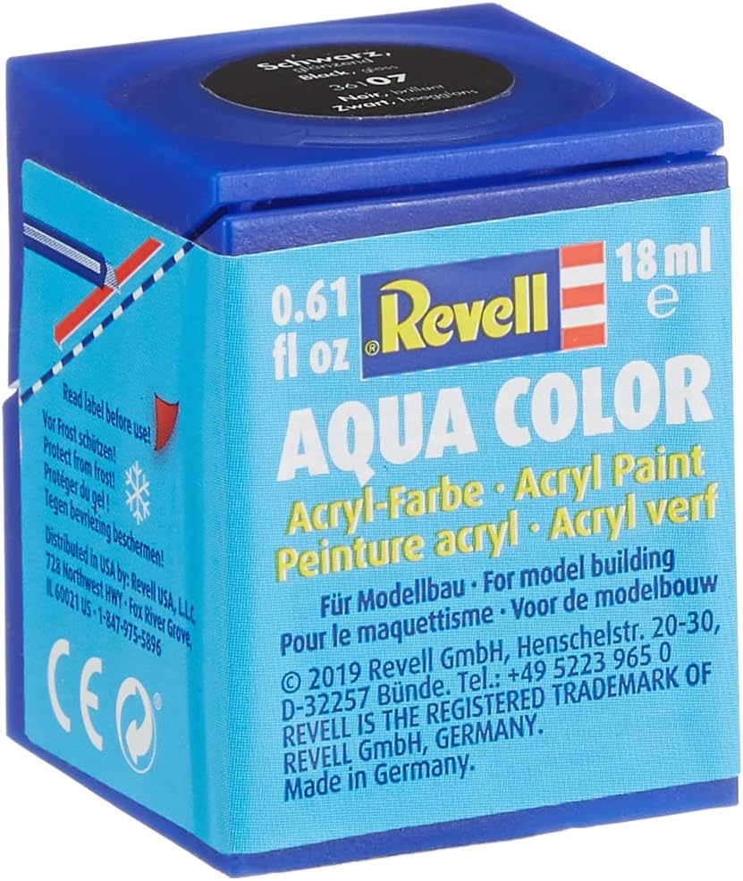 Su Bazlı Boyası Siyah Parlak 18 Ml (36107)