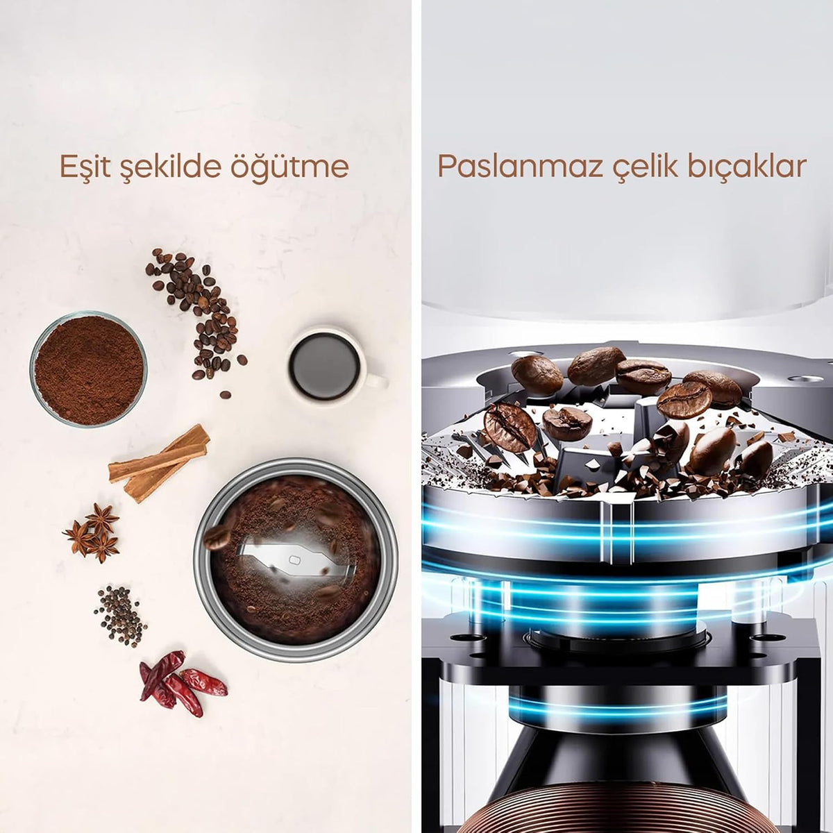 Sinbo SCM-2980 Kahve ve Baharat Öğütücü, Sinbo Kahve Öğütücü, Baharat Öğütücü