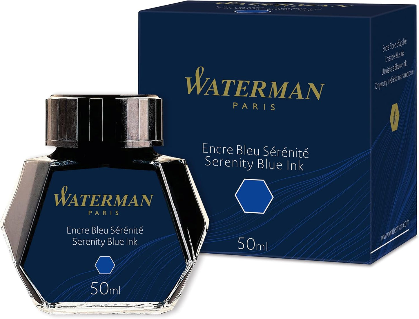 Parker Waterman Şişe Mürekkep Mavi Ws0110720