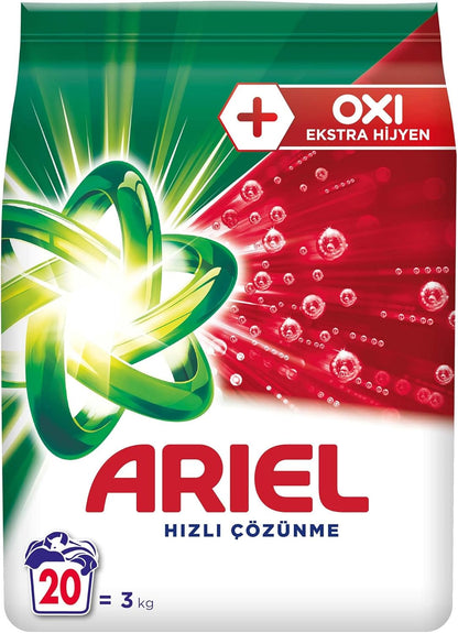 Oxi Extra Hijyen 3 Kg Toz Çamaşır Deterjanı