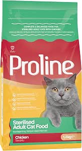 Proline Tavuk Etli Kısırlaştırılmış Kedi Maması 1.2 KG