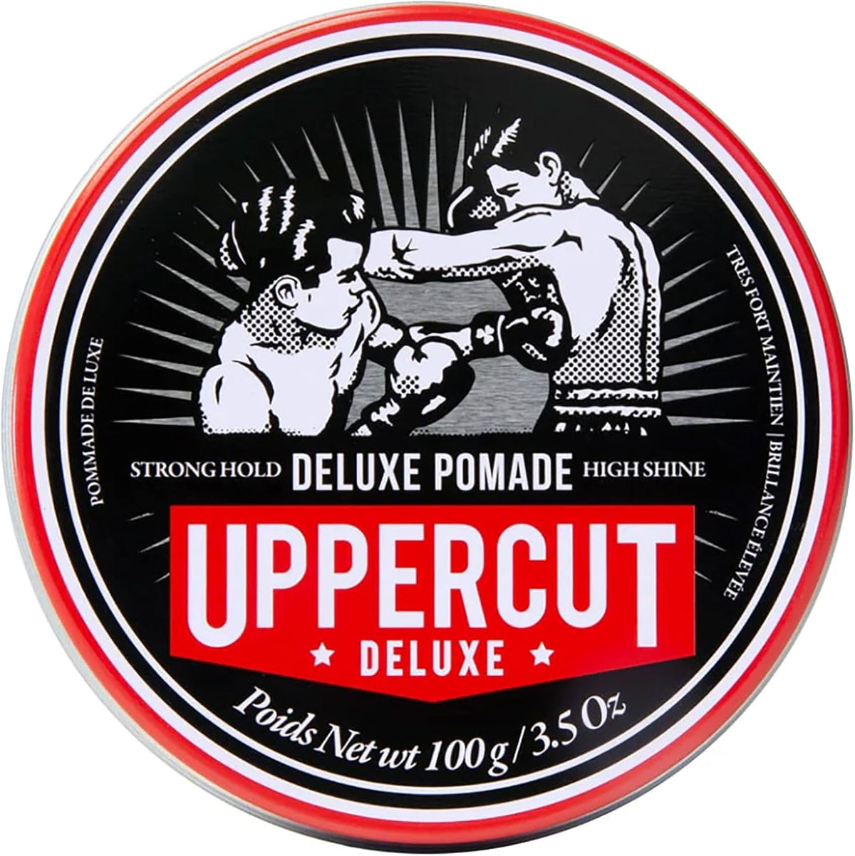 Uppercut Deluxe Hair Güçlü Derece Tutuşlu Yüksek Parlaklık Pomade Wax 100 gr