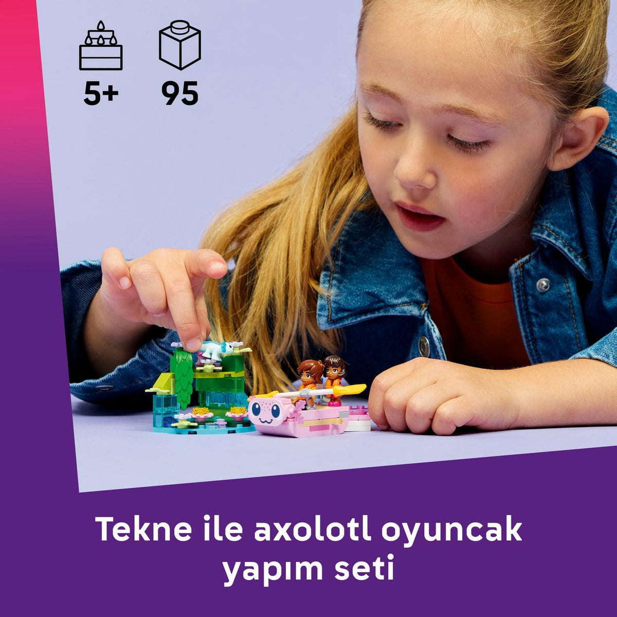 LEGO Friends Axolotl Macera Teknesi 42681