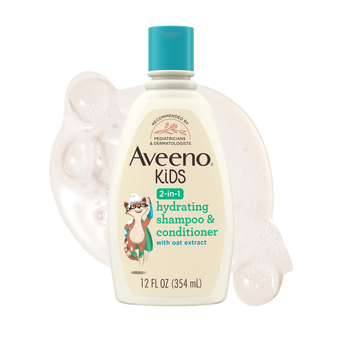 Aveeno Baby Kids 2'si 1 Arada Nemlendirici Şampuan ve Saç Kremi 354ML