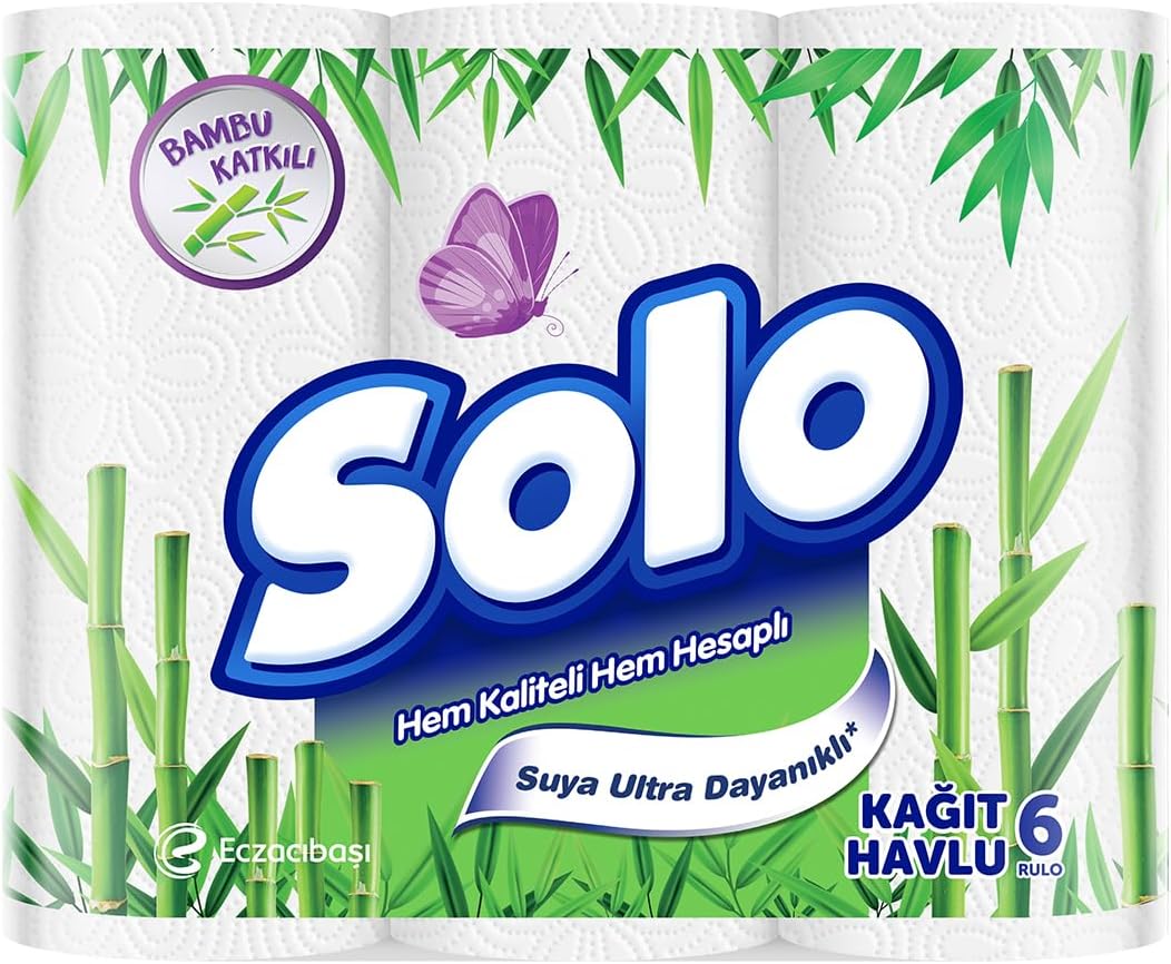 Bambu Kağıt Havlu 6'lı