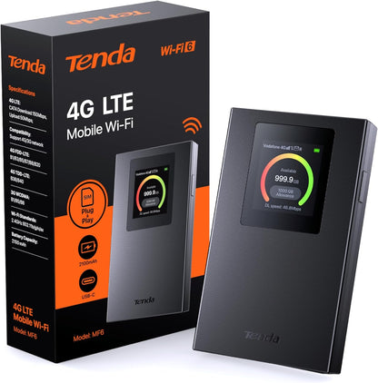 Tenda MF6 4G LTE MOBİLE WİFİ 6 ROUTER (Sim Kart Takılabilir)