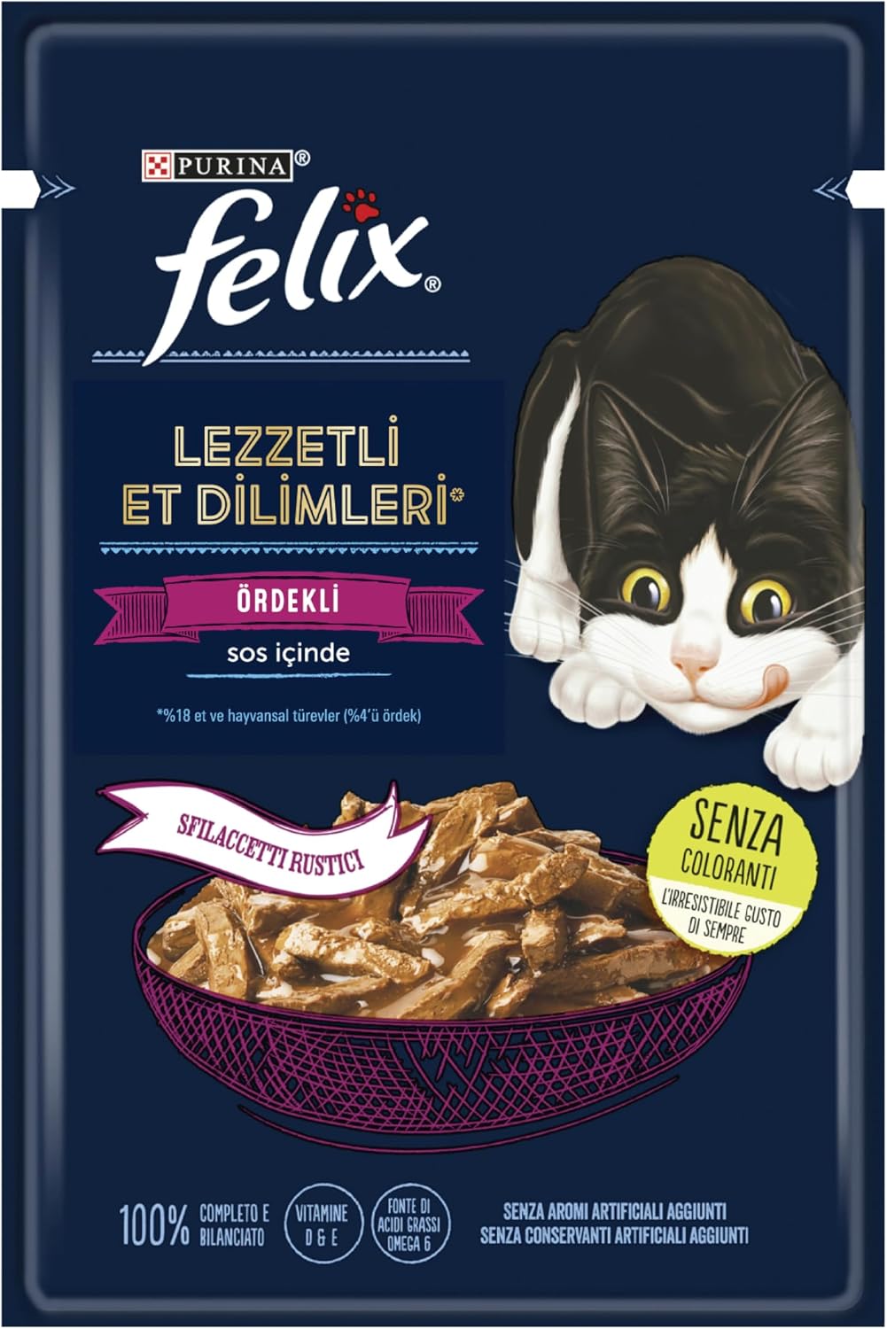 Felix Tasty Shreds Ördekli (26 x 80 gr)