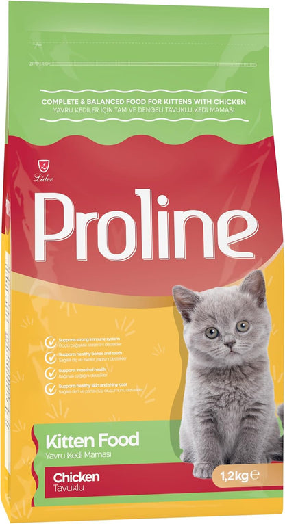 Proline Tavuk Etli Yavru Kedi Maması 1.2 KG