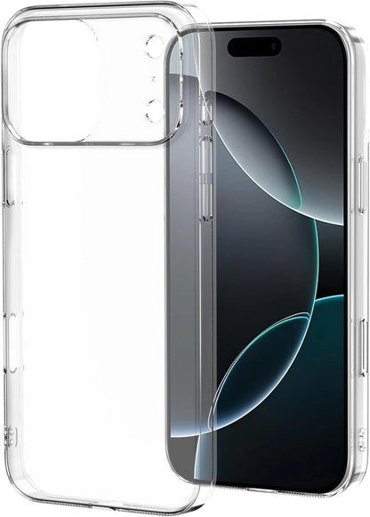 Galaxy S24 Uyumlu Sert Kapak Kılıf Şeffaf