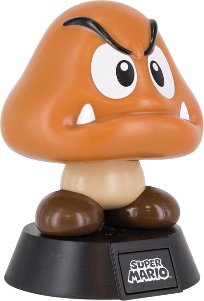 Paladone Super Mario 3D ışık, çok renkli Goomba çok renkli