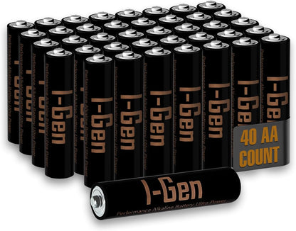 I-Gen A114 Ultra Alkalin AA Kalem Pil 40'lı Paket LR6 1.5V