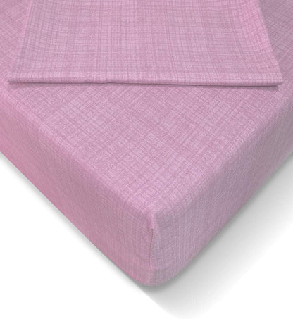 Alla Turca 120x200 Cm Lastikli Çarşaf Seti - Pembe AT7607