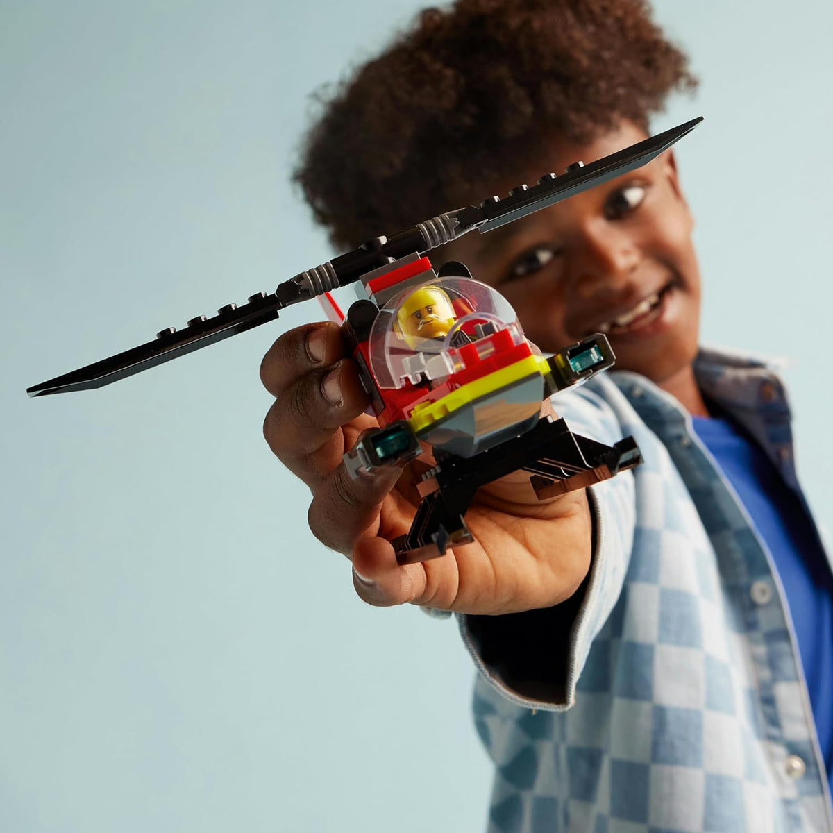 LEGO City İtfaiye Kurtarma Helikopteri 60411