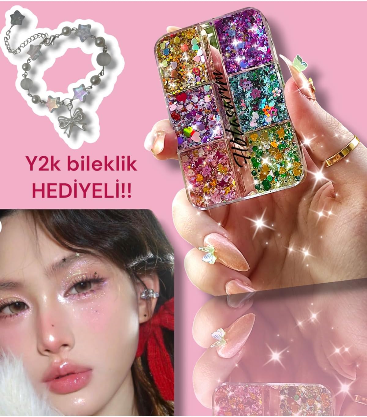 Kremsi Yüz, Saç Ve Vücut Simi & Göz Farı Aydınlatıcı